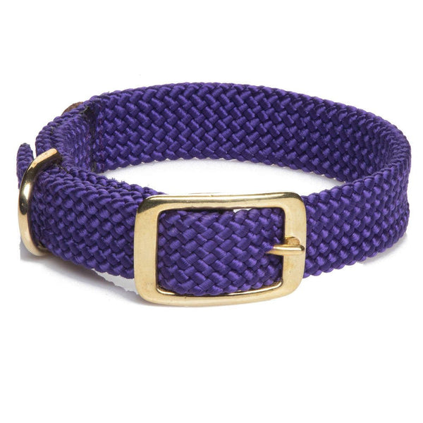 Mendota Double Braided Collar Purple