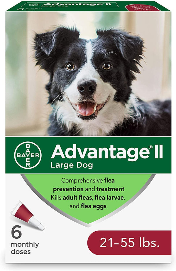 Advantage monthly topical flea treatment for dogs 21-55lbs