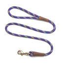 Mendota Snap Leash Purple Confetti