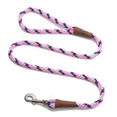Mendota Snap Leash Pink Chocolate