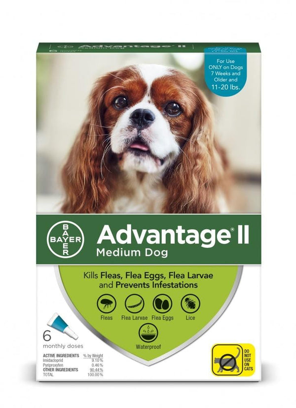 Advantage Monthly topical flea treatment for dogs 11-20lbs