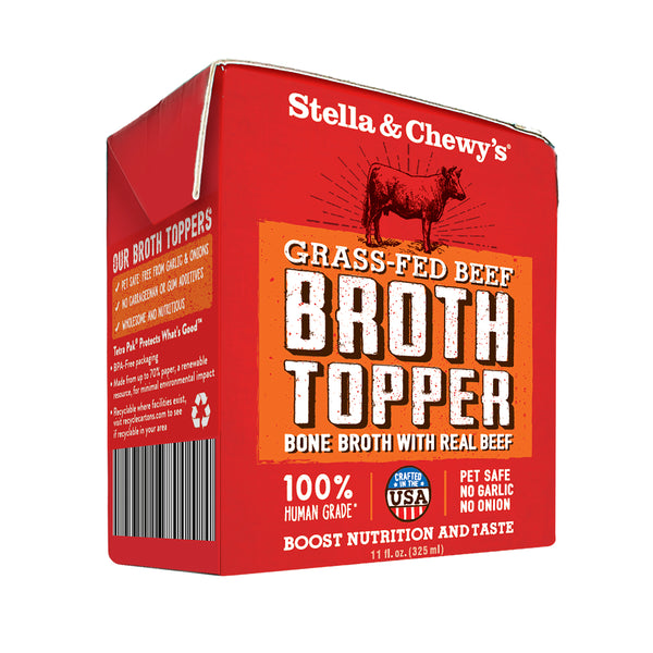 Stella & Chewy's Broth Topper Beef 11oz
