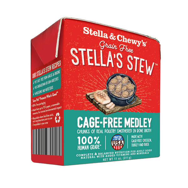 Stella & Chewy's Dog Stew Cage Free Medley