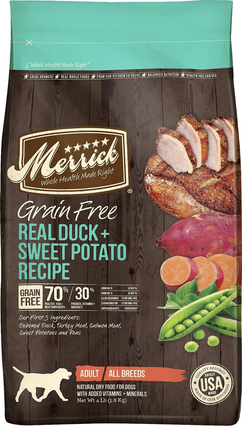 Merrick Real Duck Sweet Potato