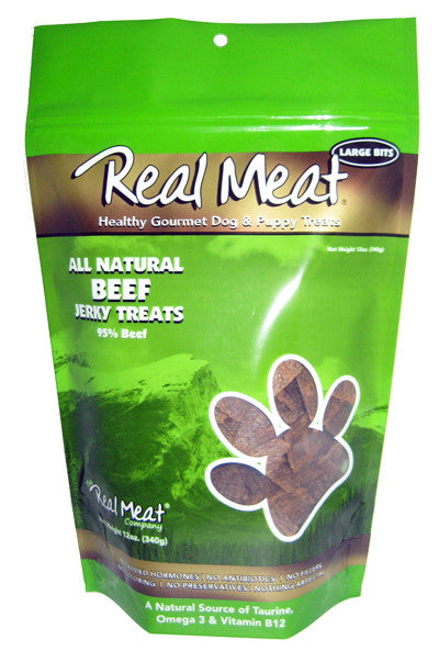 Real Meat All Natural Beef Jerky treats