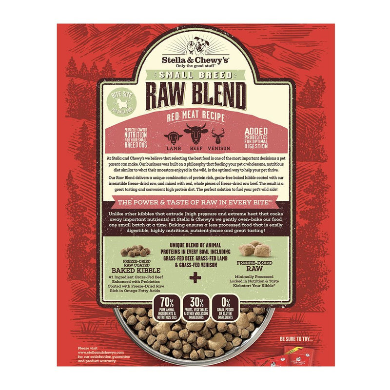 STELLA & CHEWY'S SMALL BREED RAW BLEND DOG KIBBLE