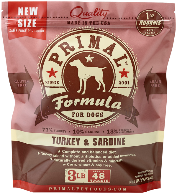 Primal Turkey & Sardine Formula