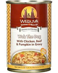 Weruva Wok the Dog with Chicken, Beef & Pumpkin in Gravy