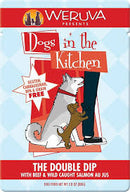 Weruva Dogs In The Kitchen The Double Tip Beef & Wild-Caught Salmon pouch