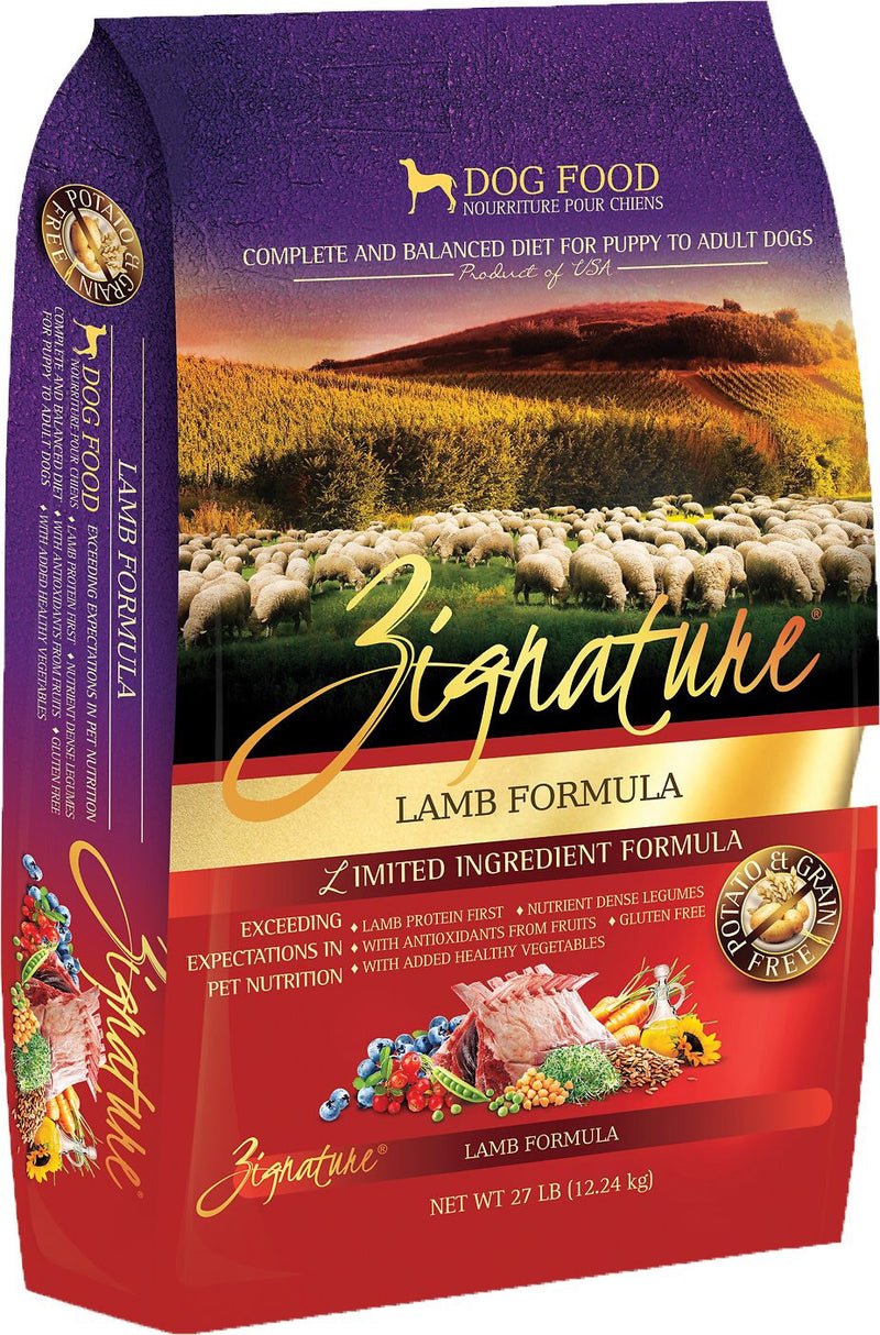 Zignature Lamb Limited Ingredient Formula