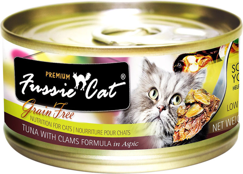 Fussie Cat premium Tuna w Clams