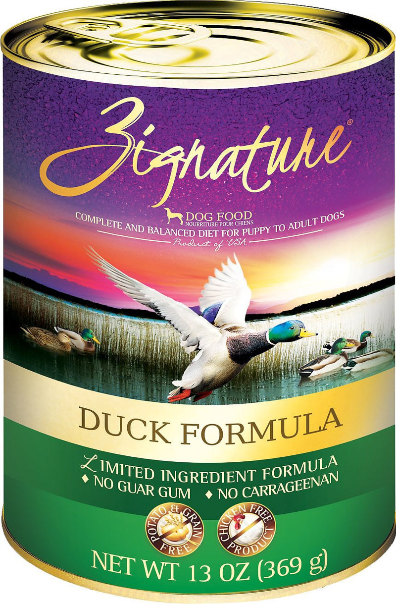 Zignature Duck Limited Ingredient Formula