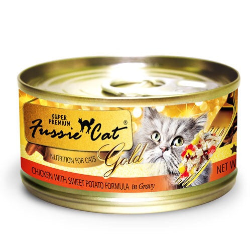 Fussie Cat Gold Sweet Potato & Chicken