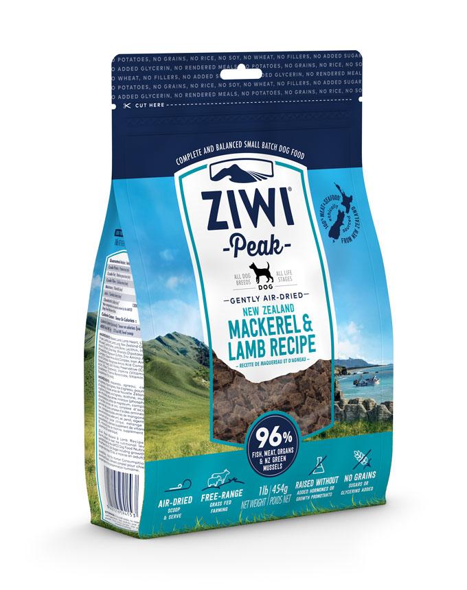 ZiwiPeak Daily-Dog Air-Dried Mackerel & Lamb Dog Food