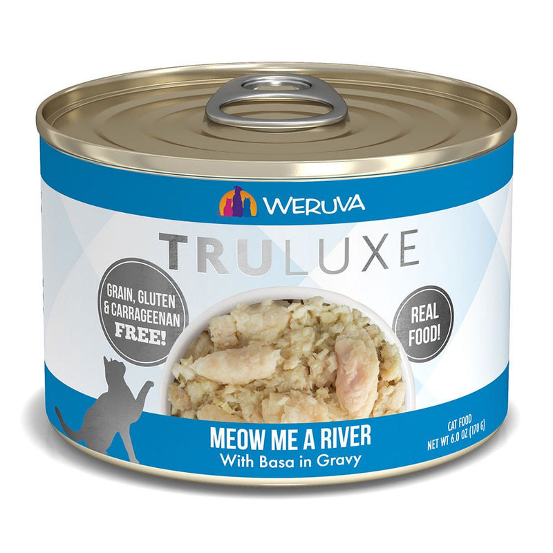 Weruva Truluxe Meow Me A River Basa in gravy