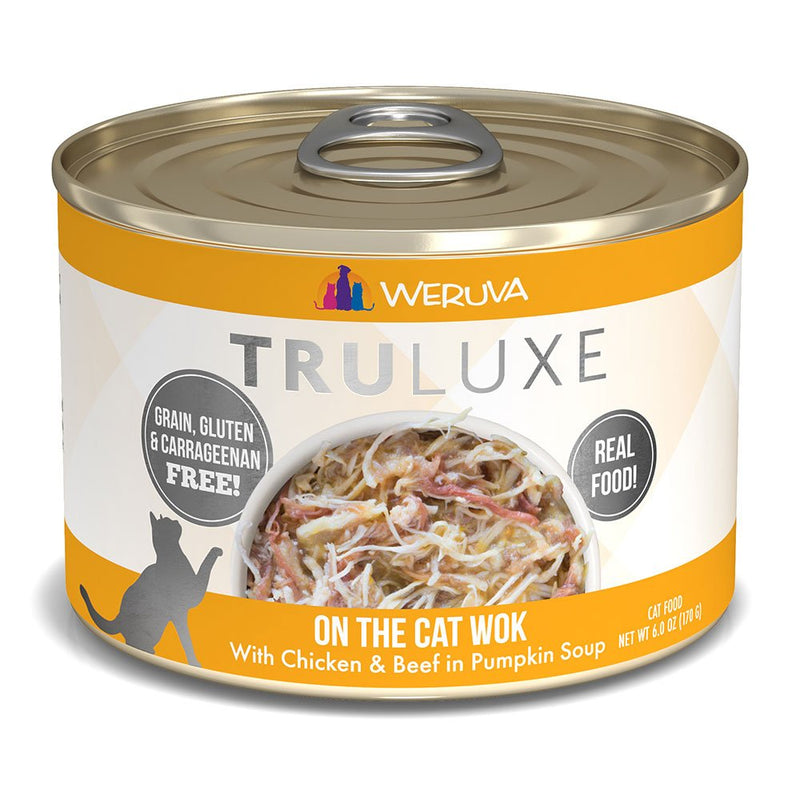Weruva Truluxe On The Cat Wok Chicken & beef in Pumpkin soup